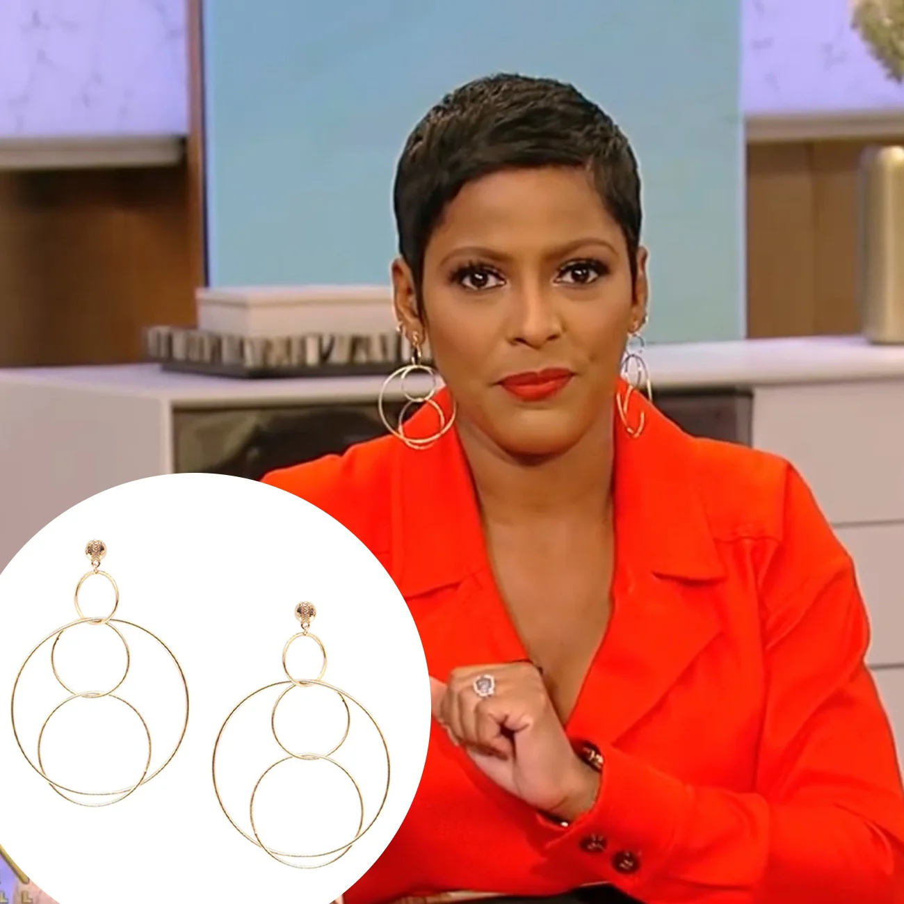 Multi Circle Earrings - Image 3