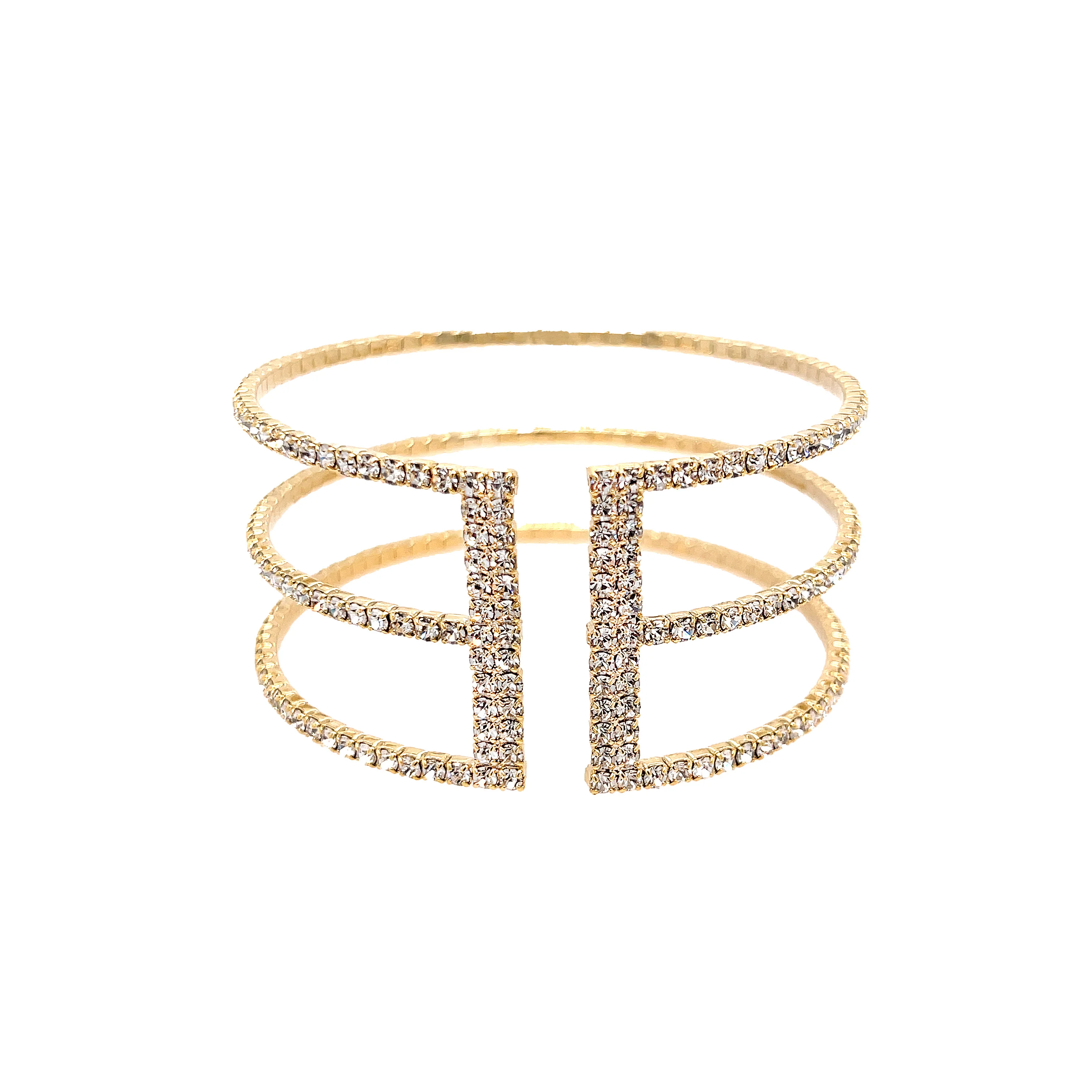 Multi-Row Cuff Bracelet