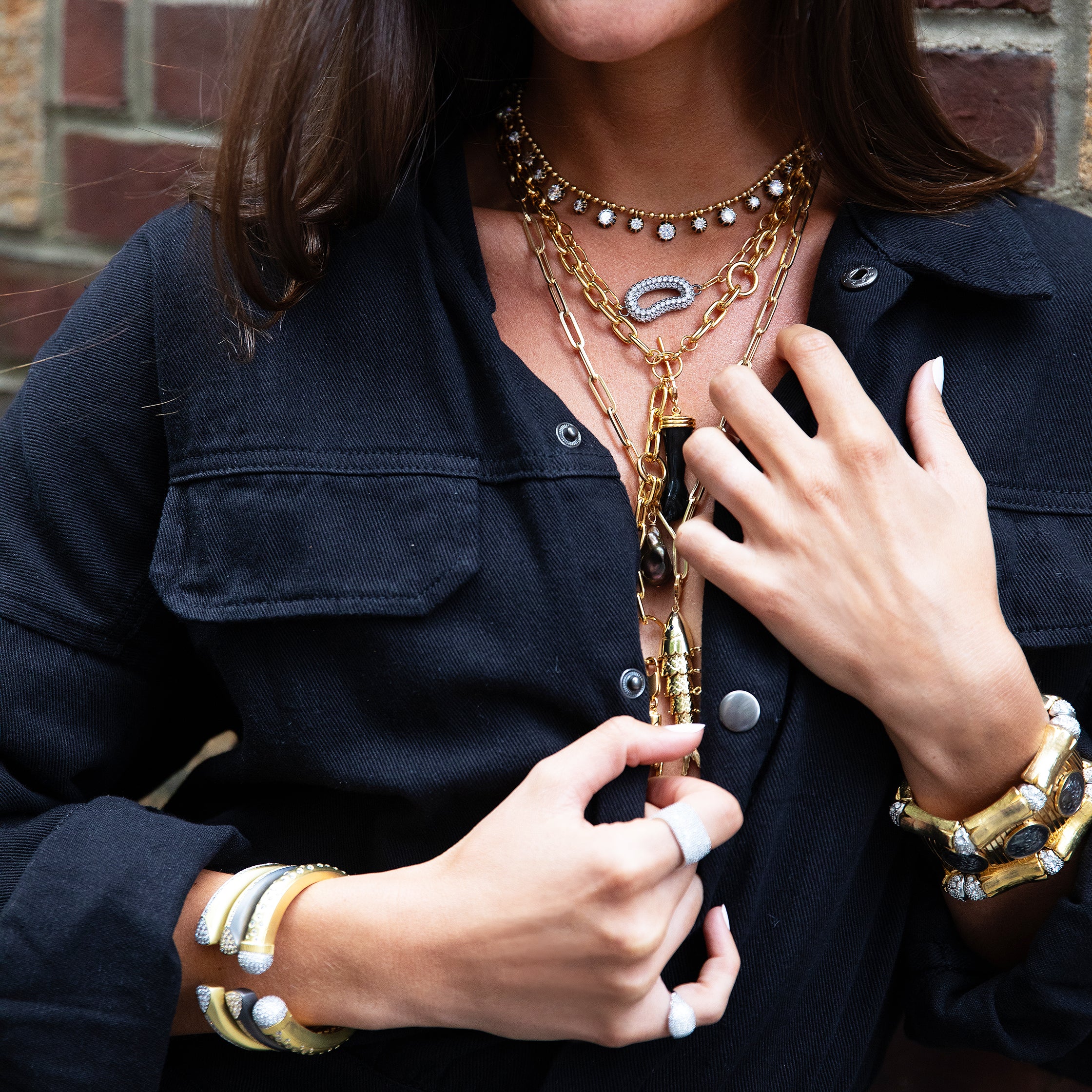 Open Bean Necklace - Image 2