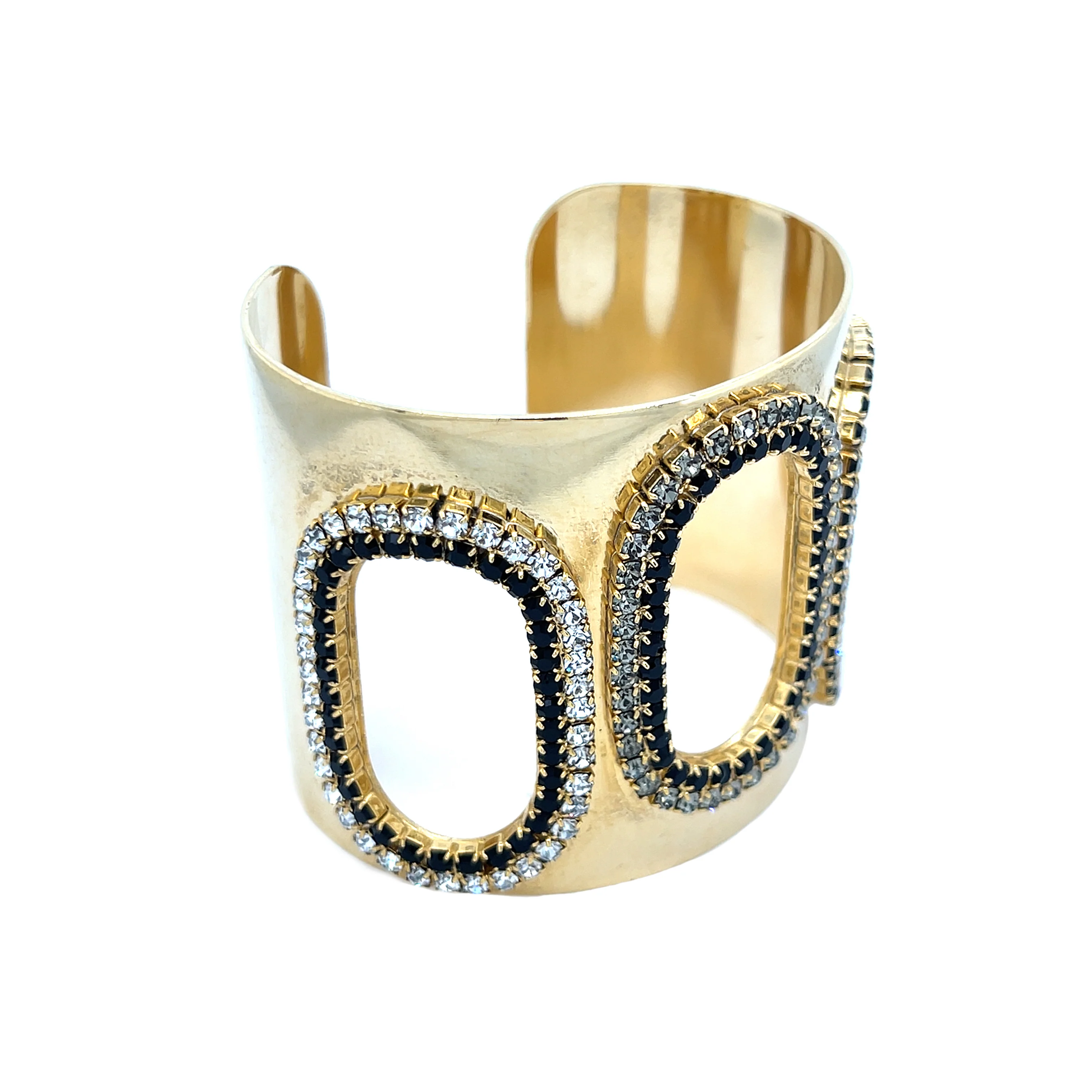 Oval Cutout Cuff Bracelet - Image 3