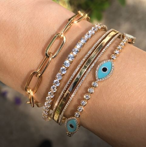 Oval Link Bracelet - Image 3
