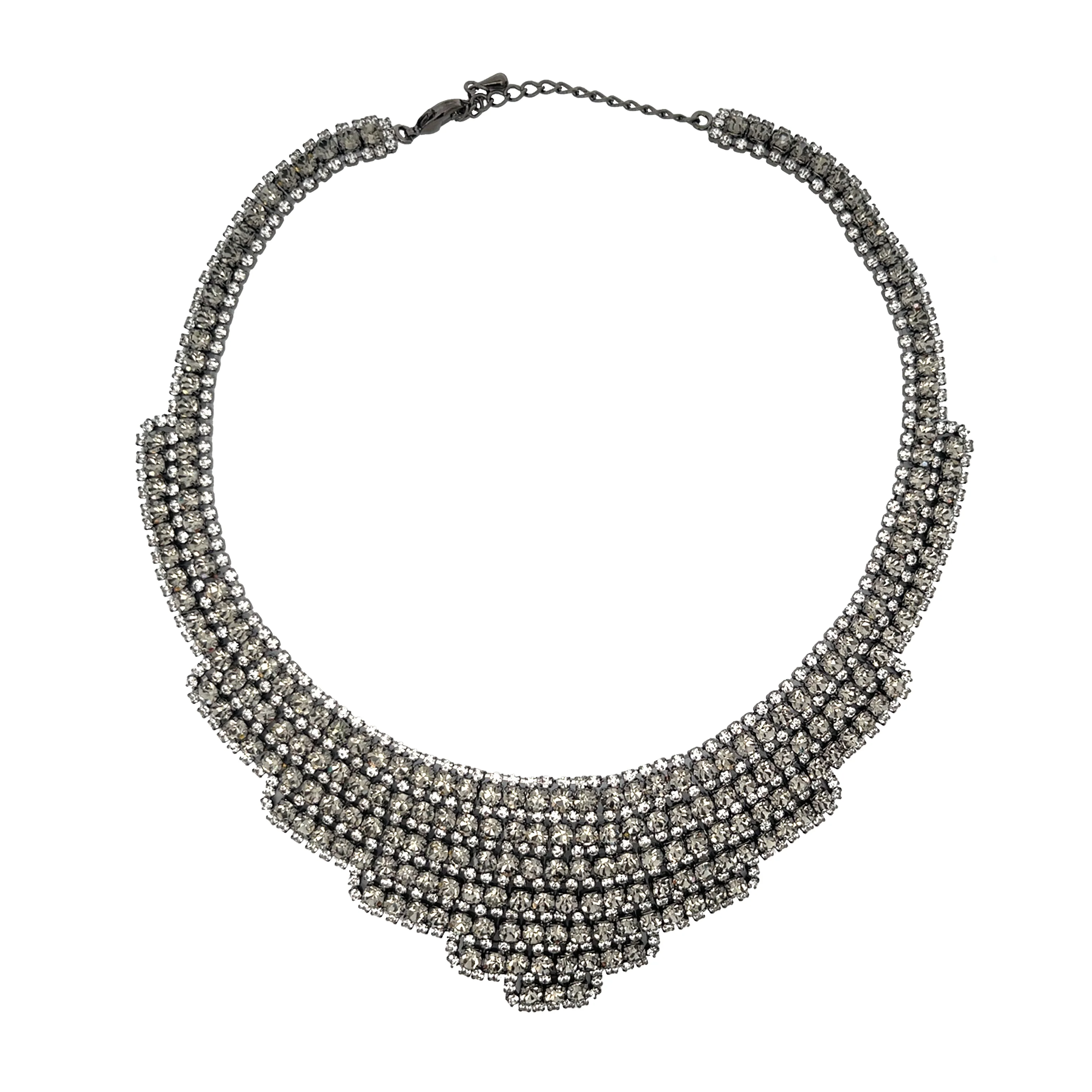 Oxidized Choker Necklace