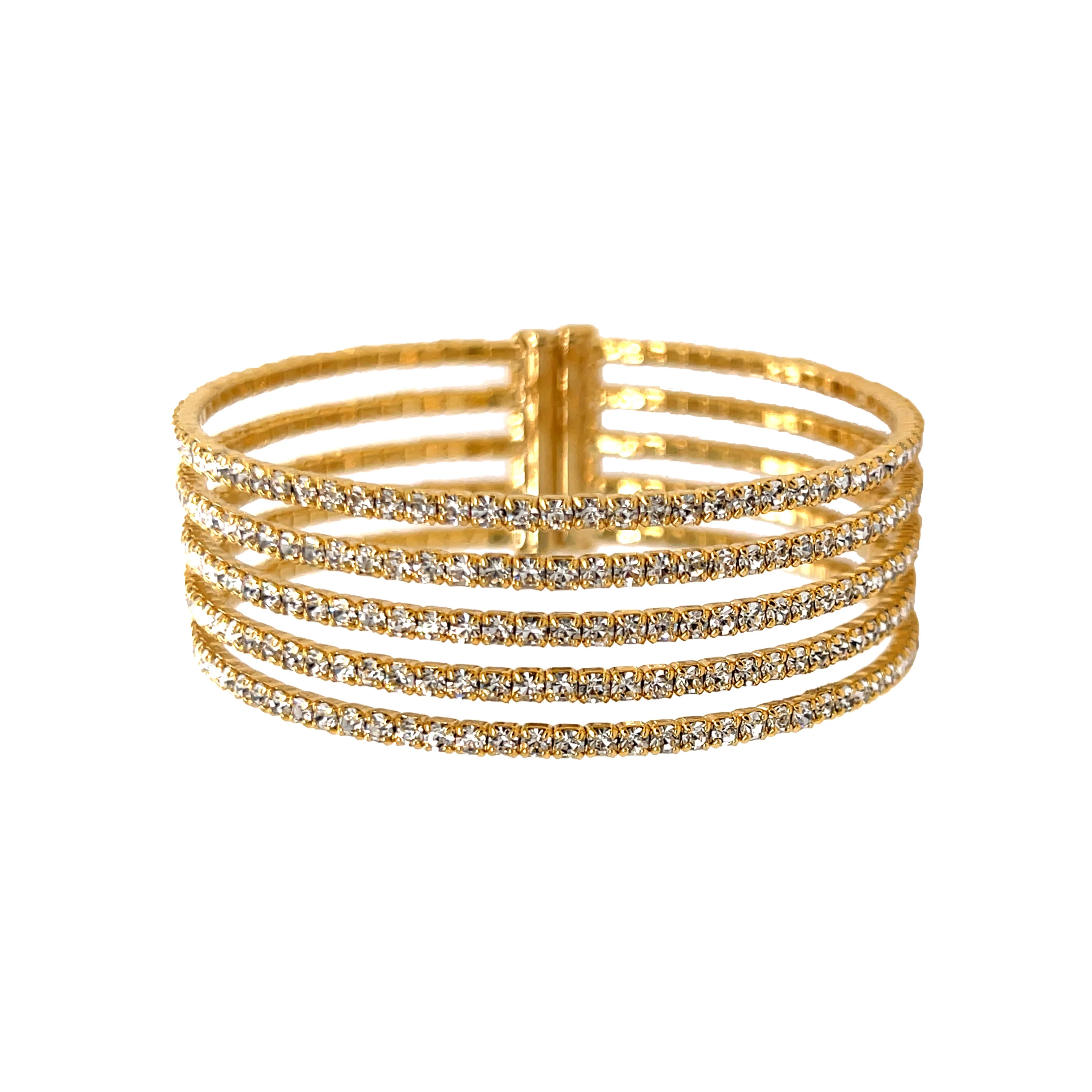 5 Row Cuff Bracelet