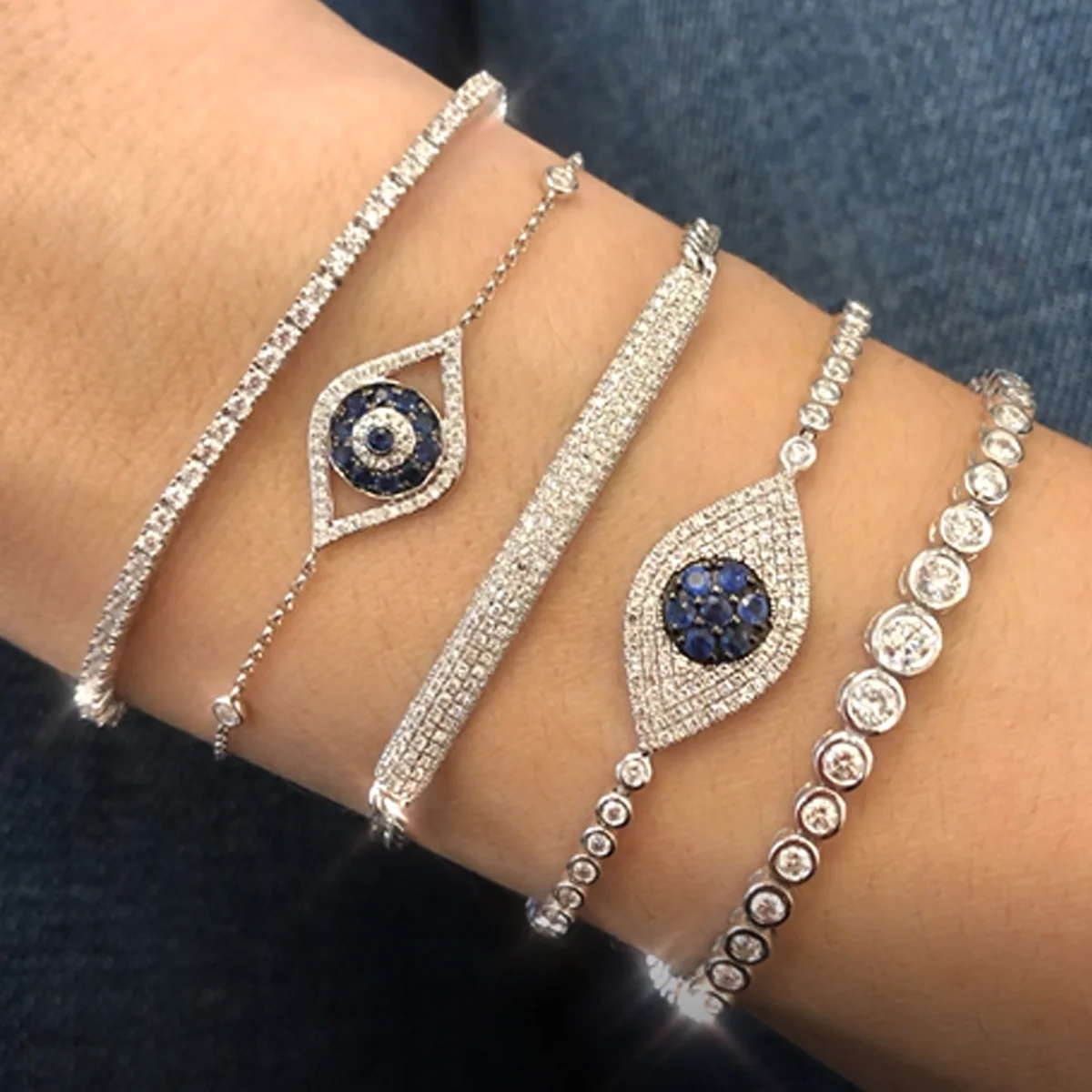 Tennis Bolo Bracelet - Image 3