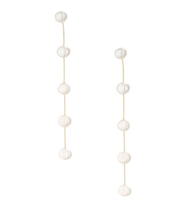 Pearl Station Earrings