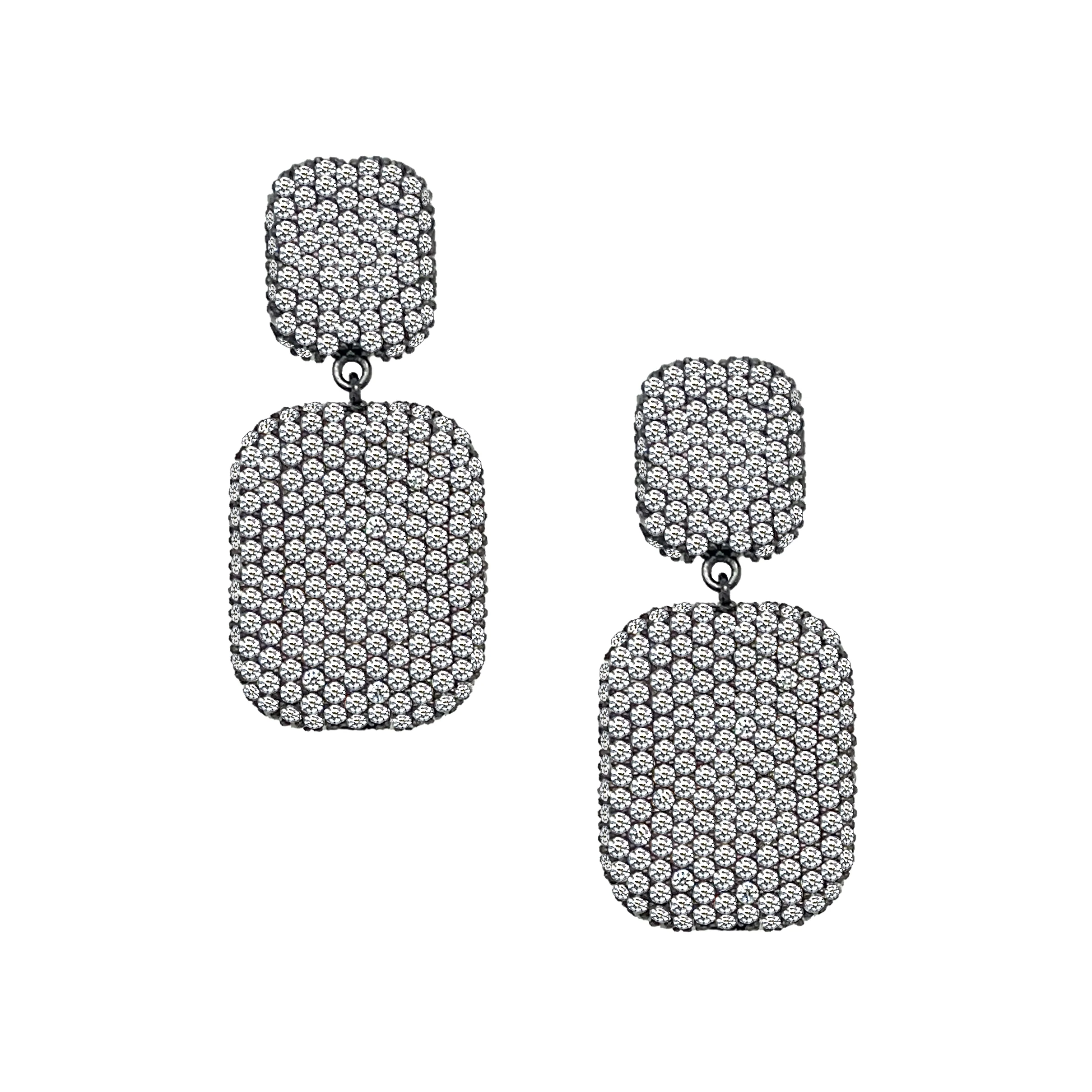 Rectangle Drop Earrings