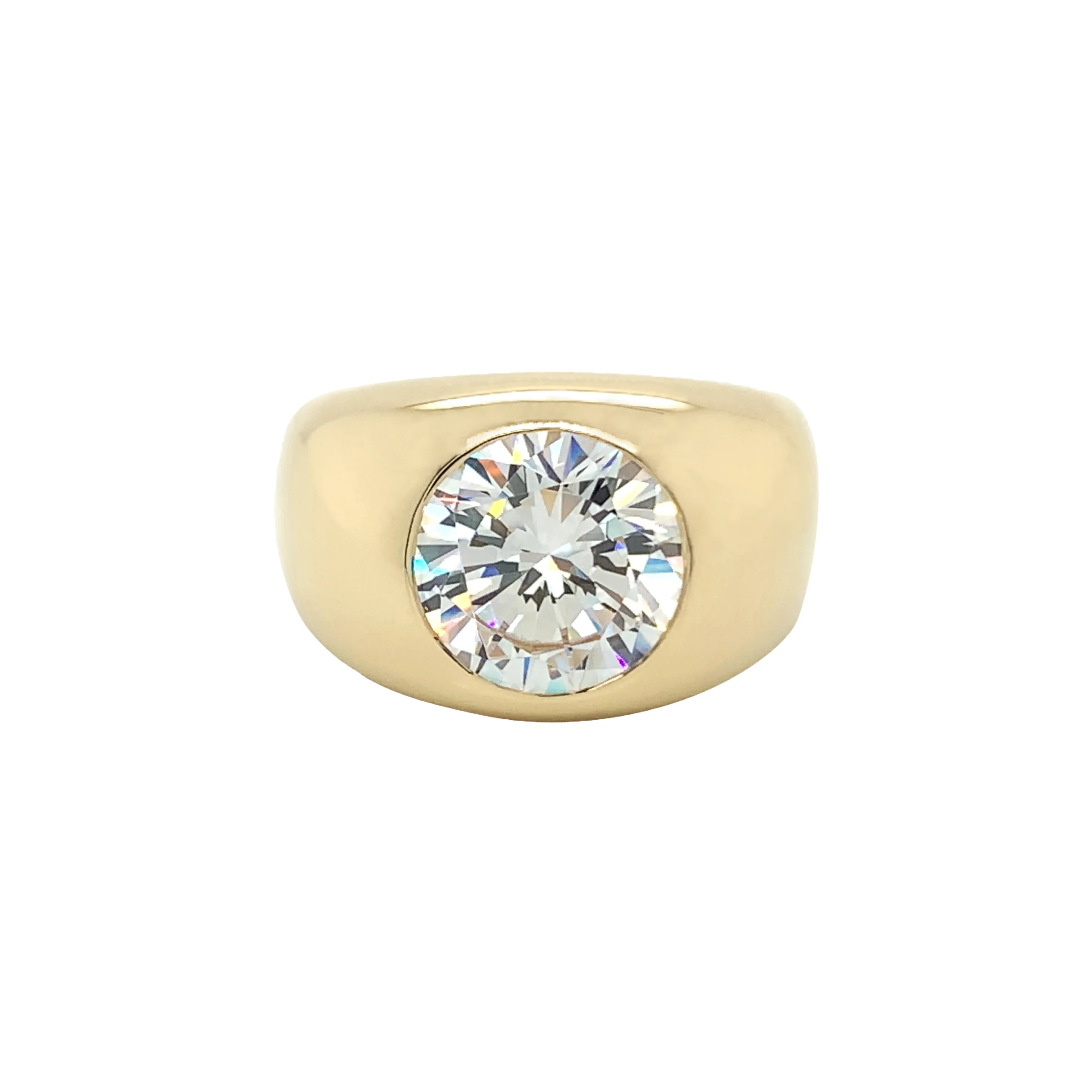 Round Gypsy Ring