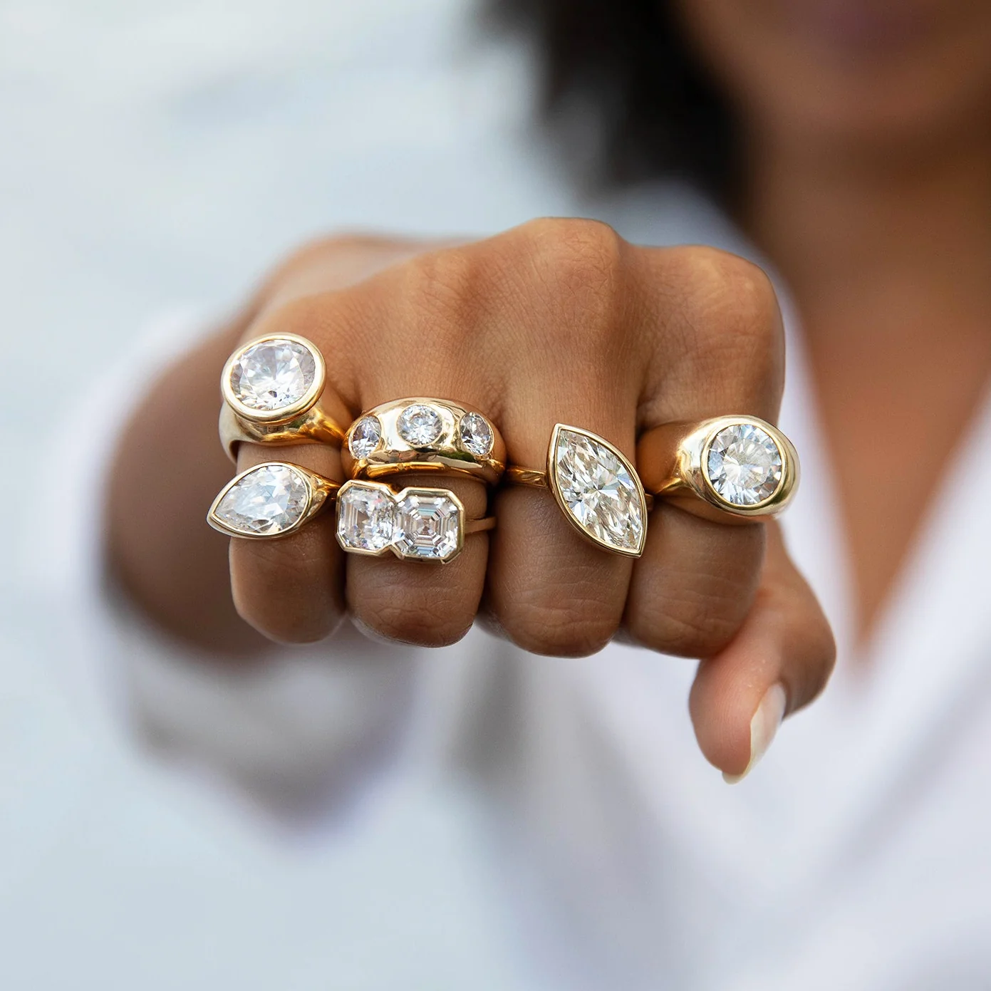 Round Gypsy Ring - Image 2