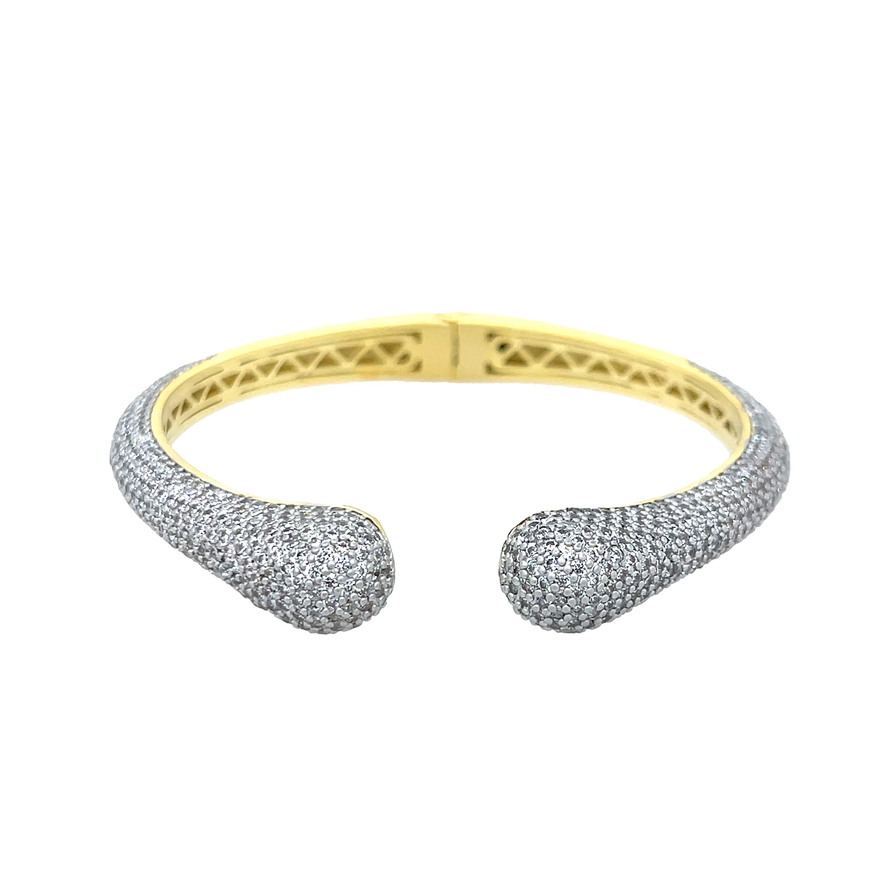 Round Tips Bangle Bracelet