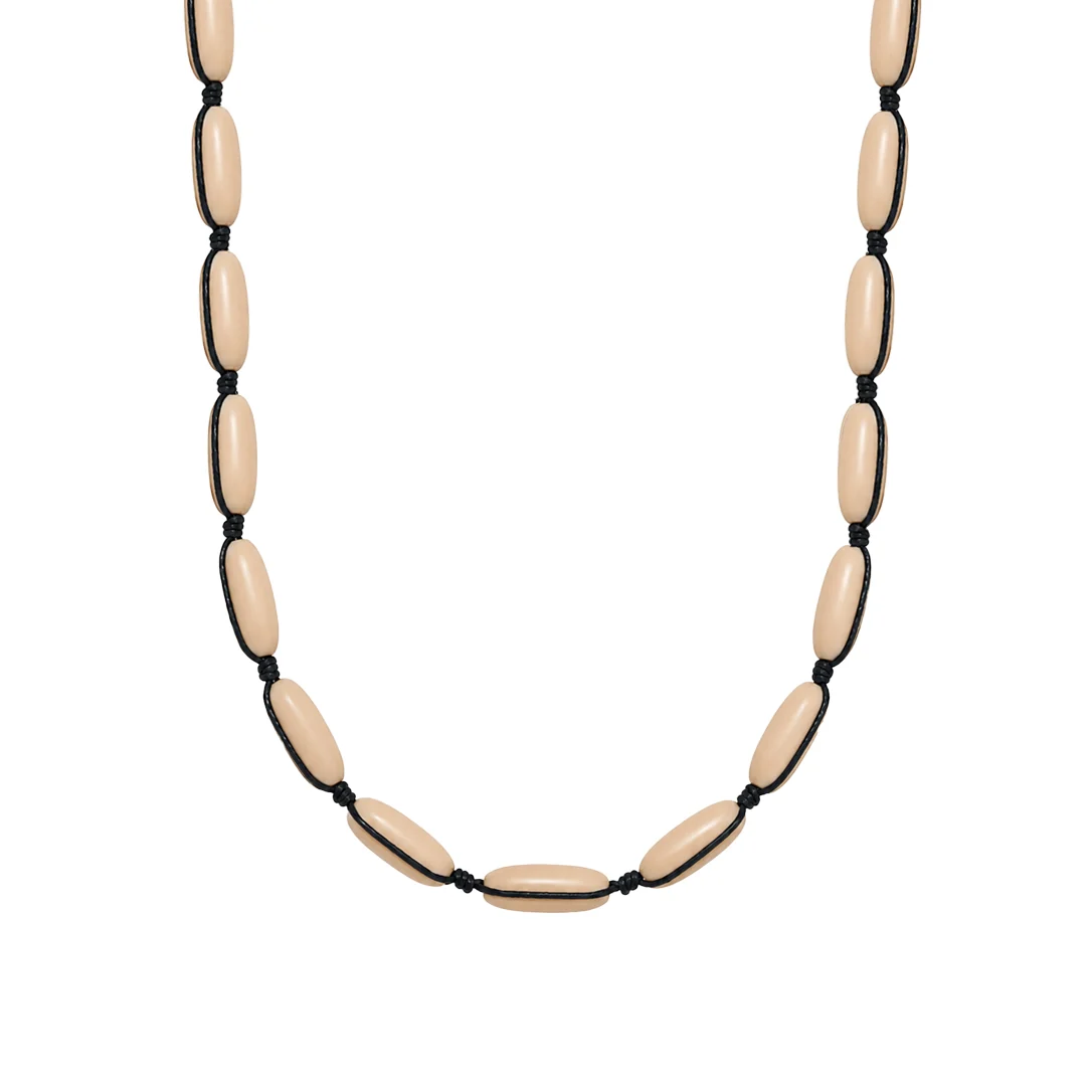 SALE Caramel Beaded Necklace