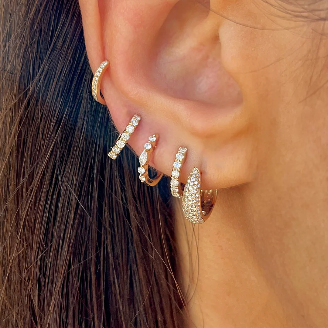 Single Row Cuff Earring - Image 2