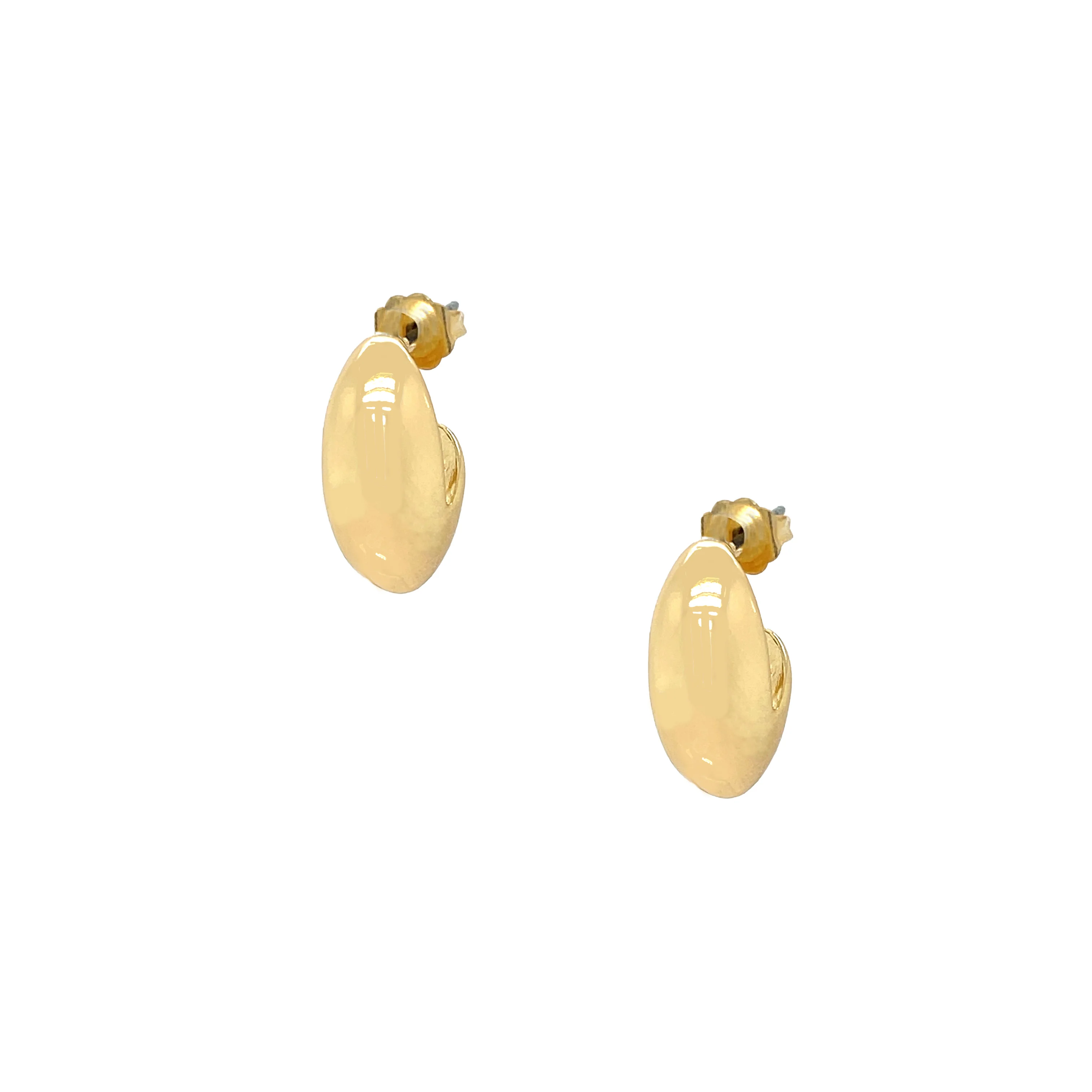 Small Dome Earrings
