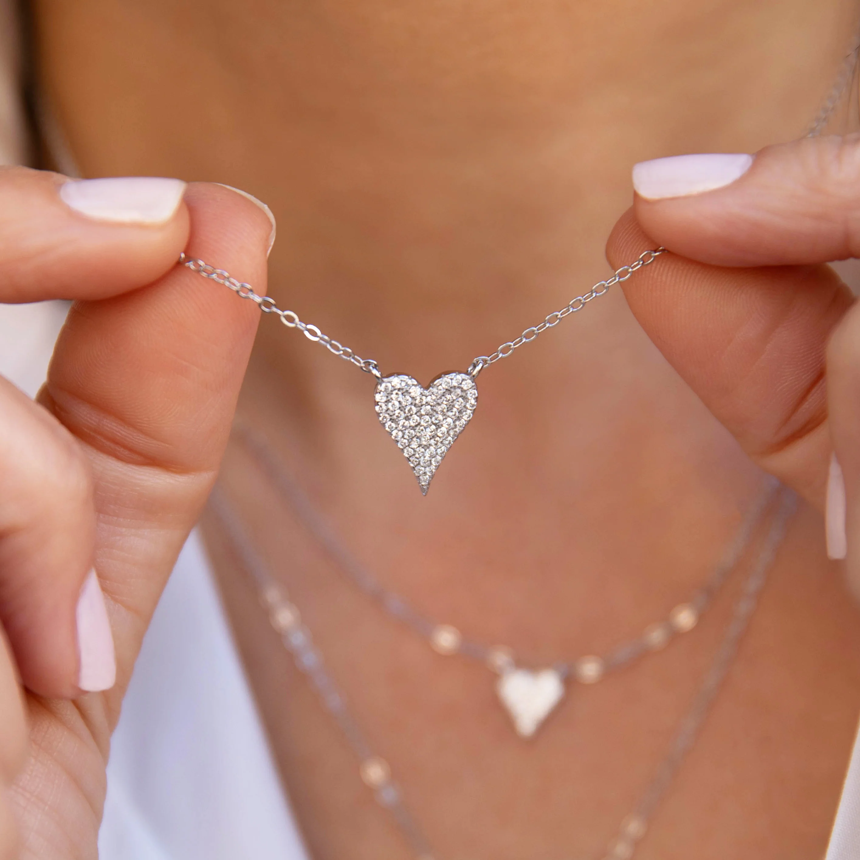 SALE Small Heart Necklace - Image 2