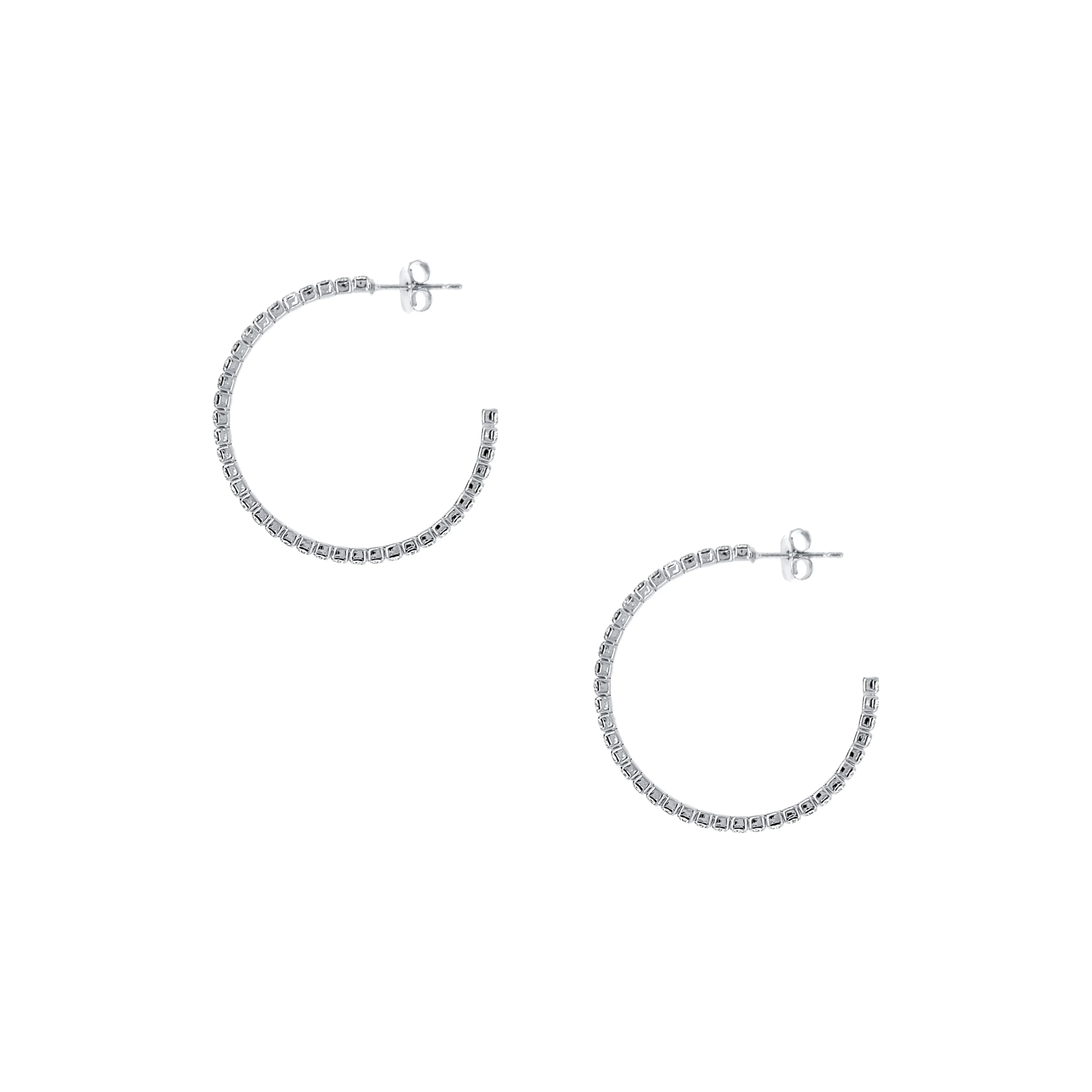 Small Hoop Earrings - Image 2