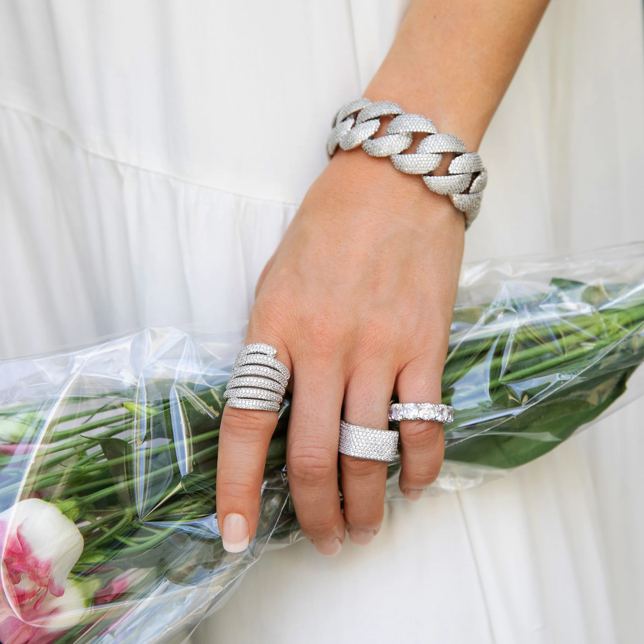 Square Eternity Ring - Image 3