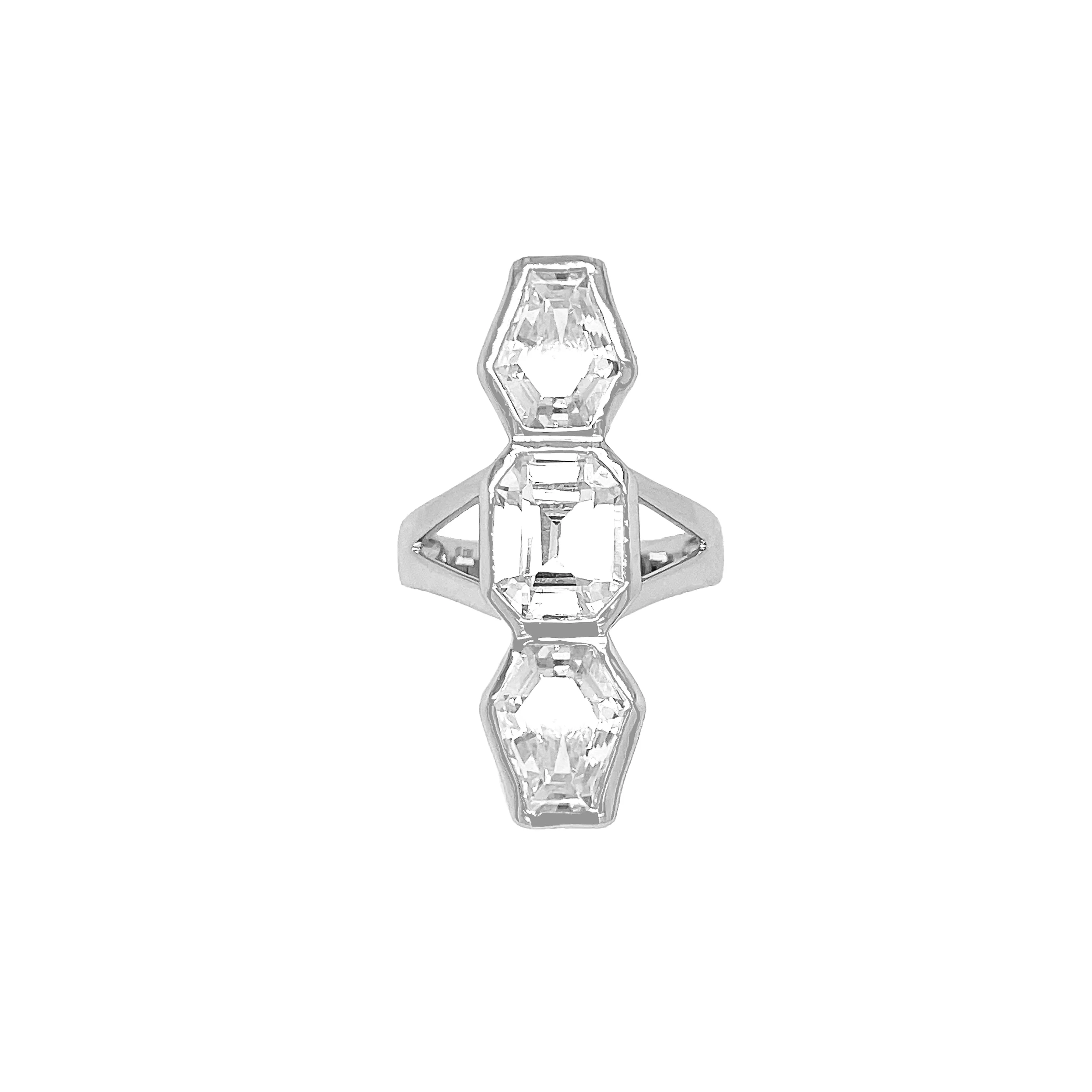 Triple Stone Ring