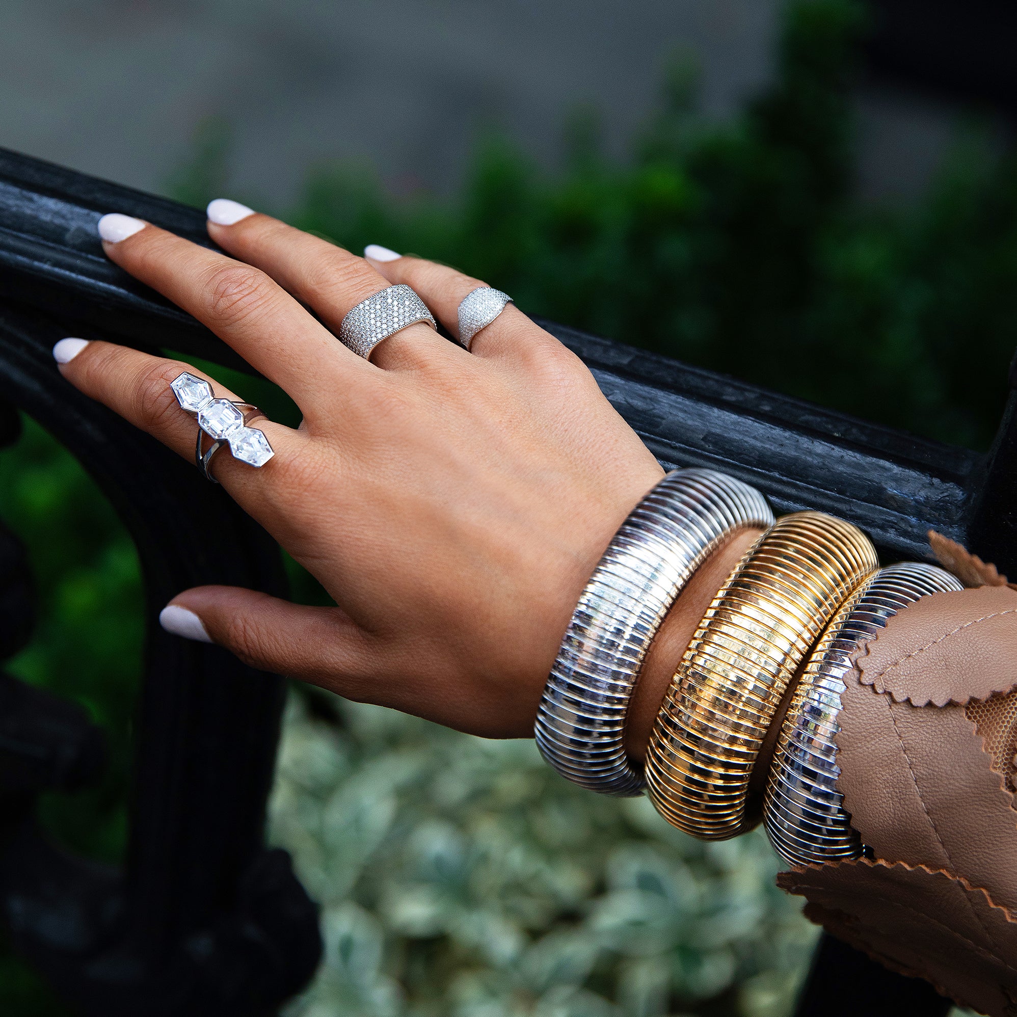 Triple Stone Ring - Image 2