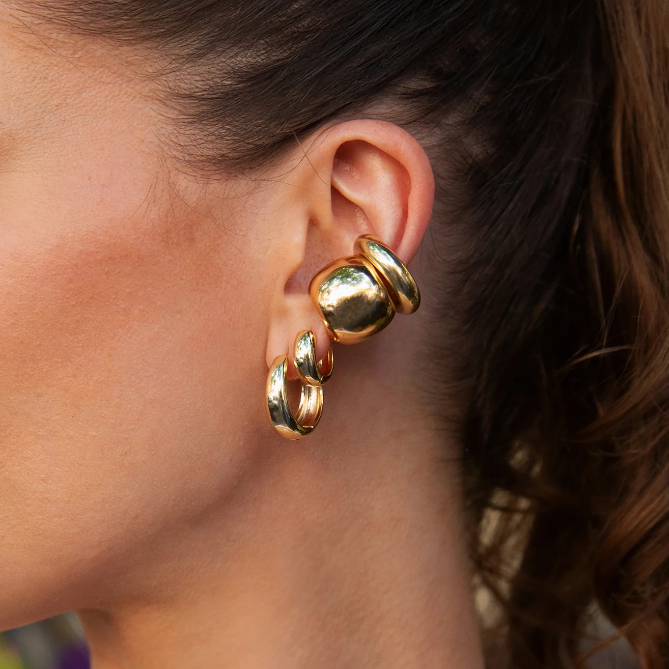 Wide Cuff Earring - Image 2