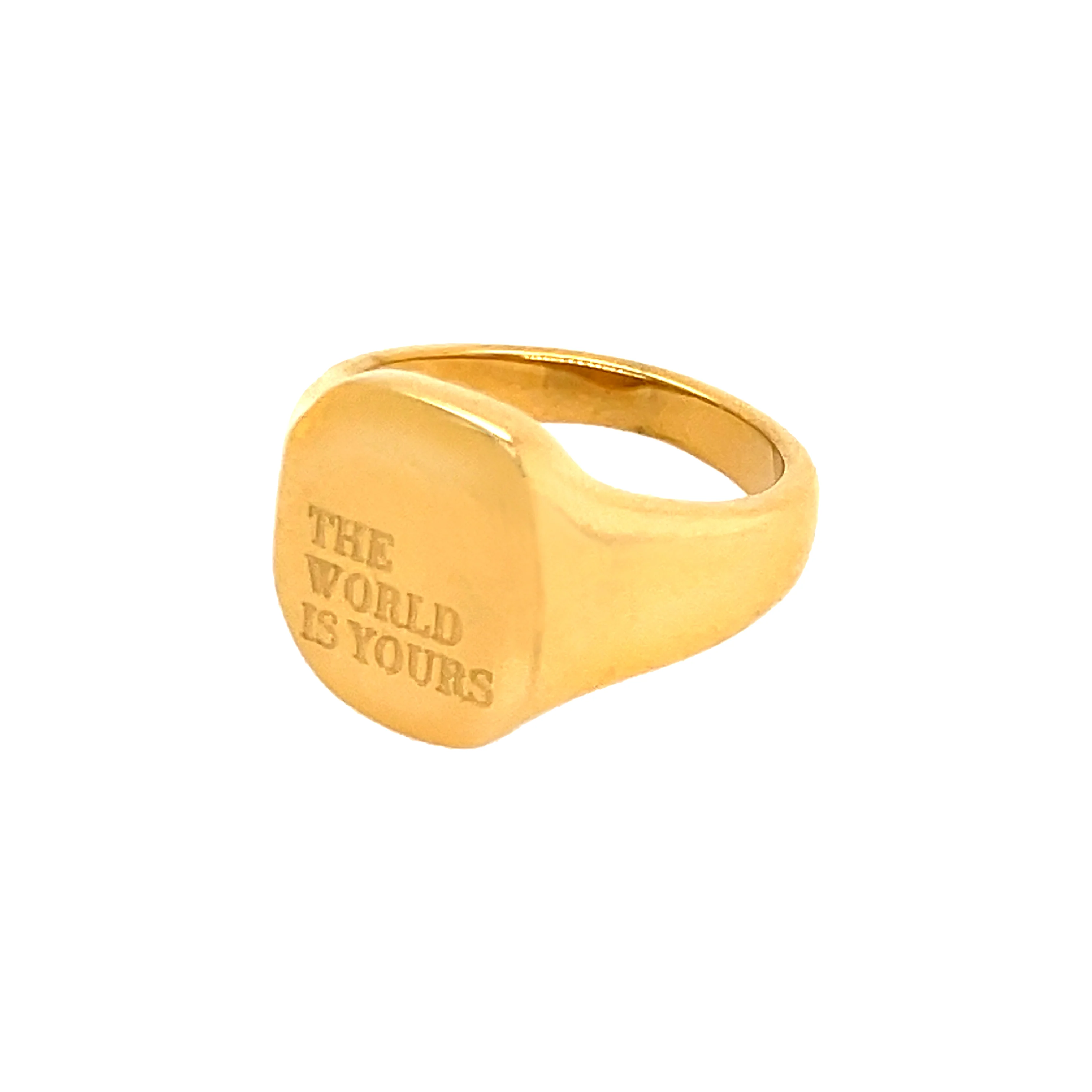 World Is Yours Signet Ring - Image 3